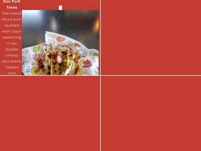 Twisted Fresh Menu