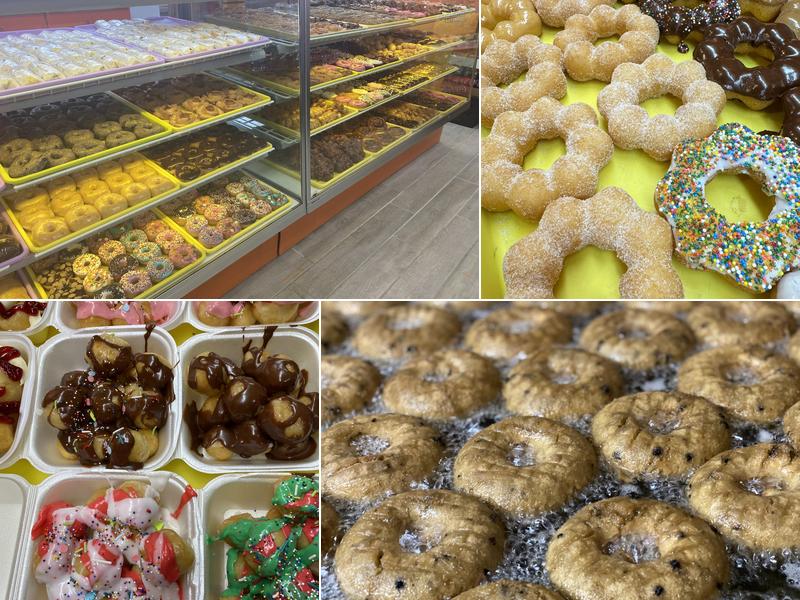 Jimmy's Donut and Money's Wok Asian food