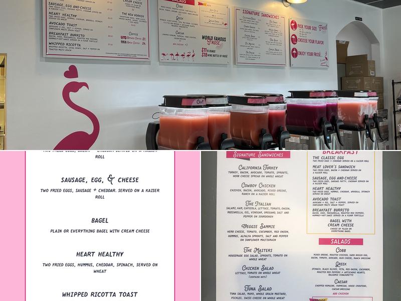 The Co-Op Frosé & Eatery Menu