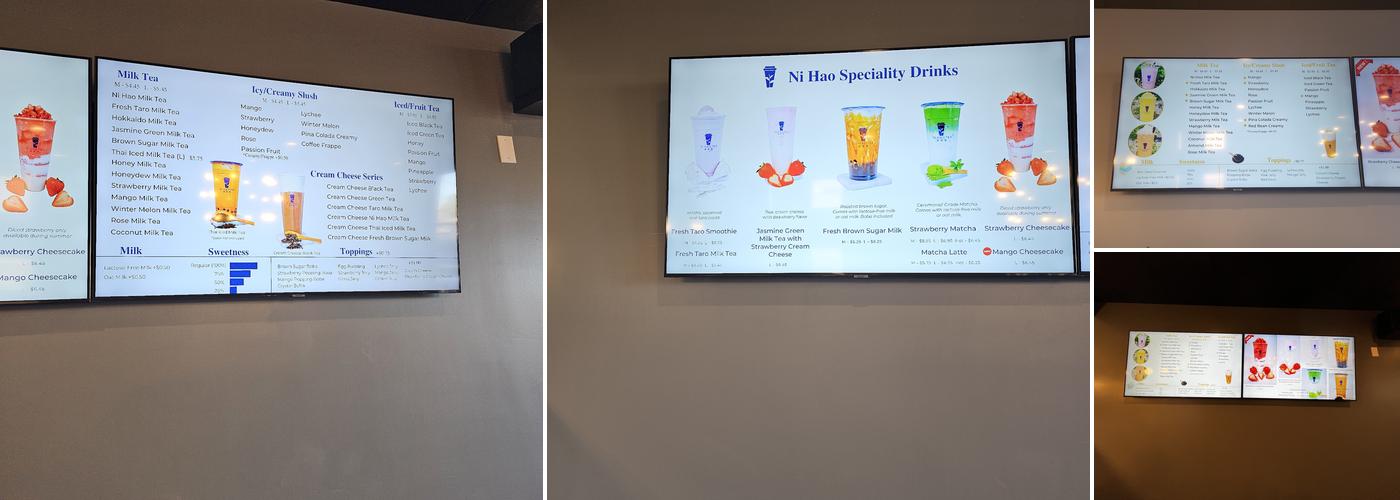 Ni Hao Tea Menu