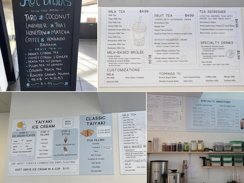Break the Ice Menu