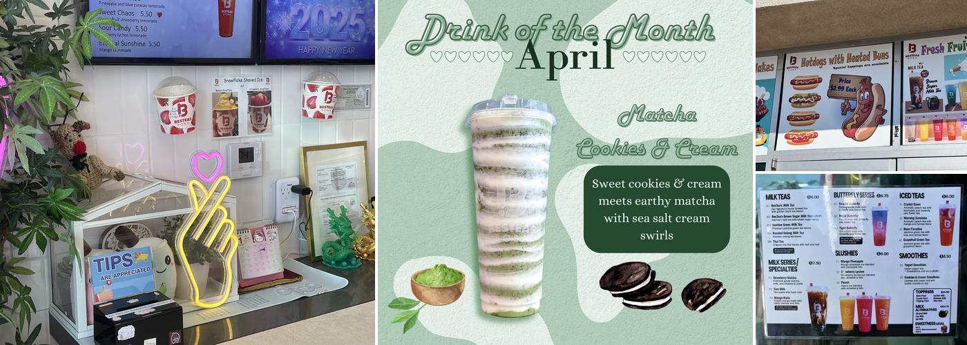 BesTeas Boba Menu