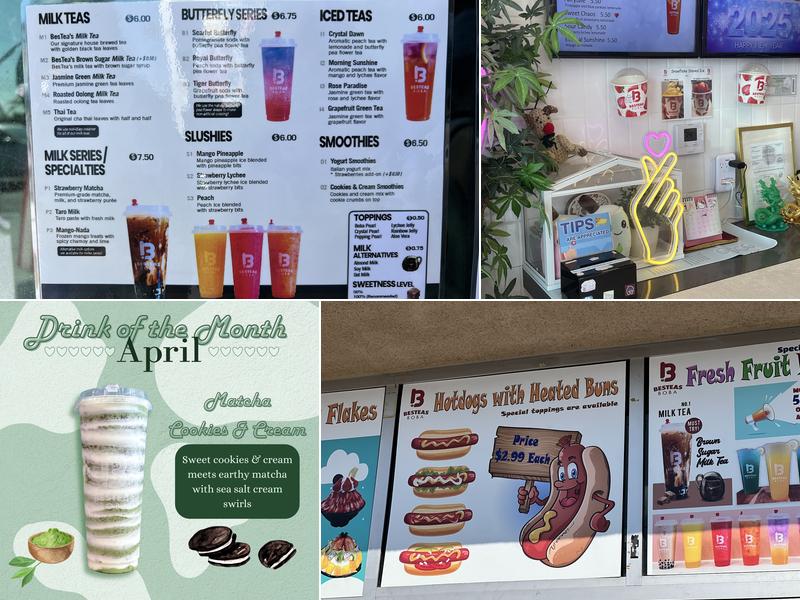 BesTeas Boba Menu