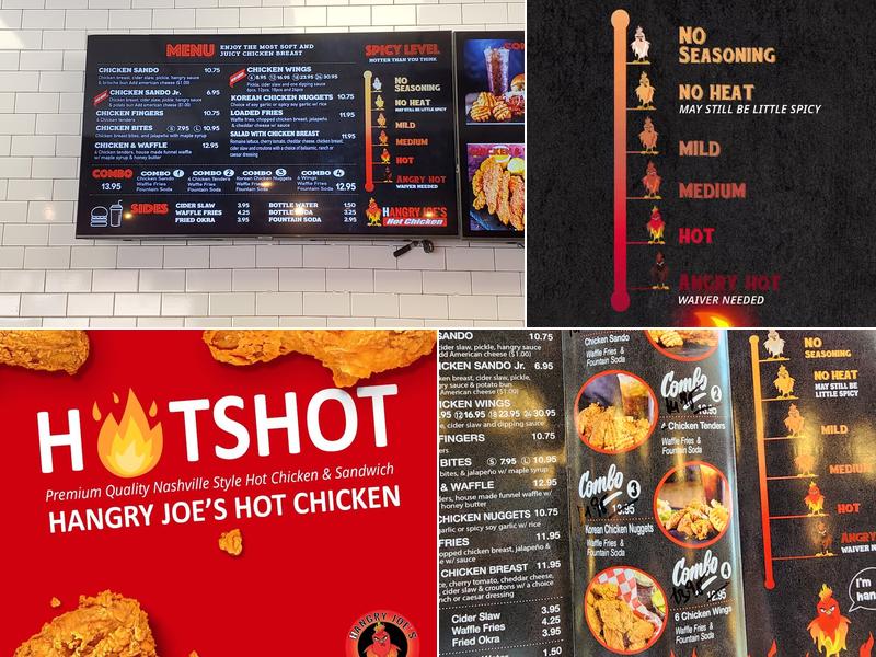 Hangry Joe's Hot Chicken Menu
