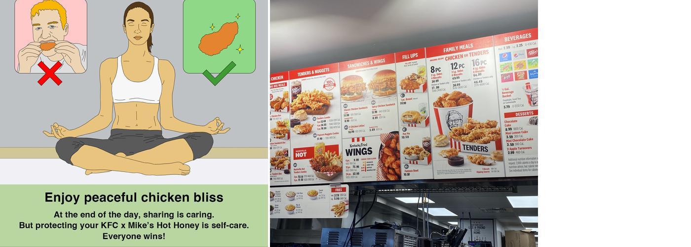 KFC Menu