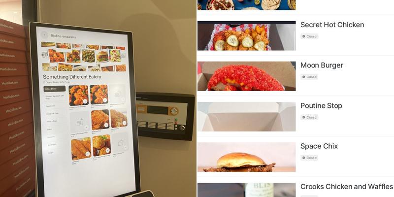 Paper Table Food Co Menu