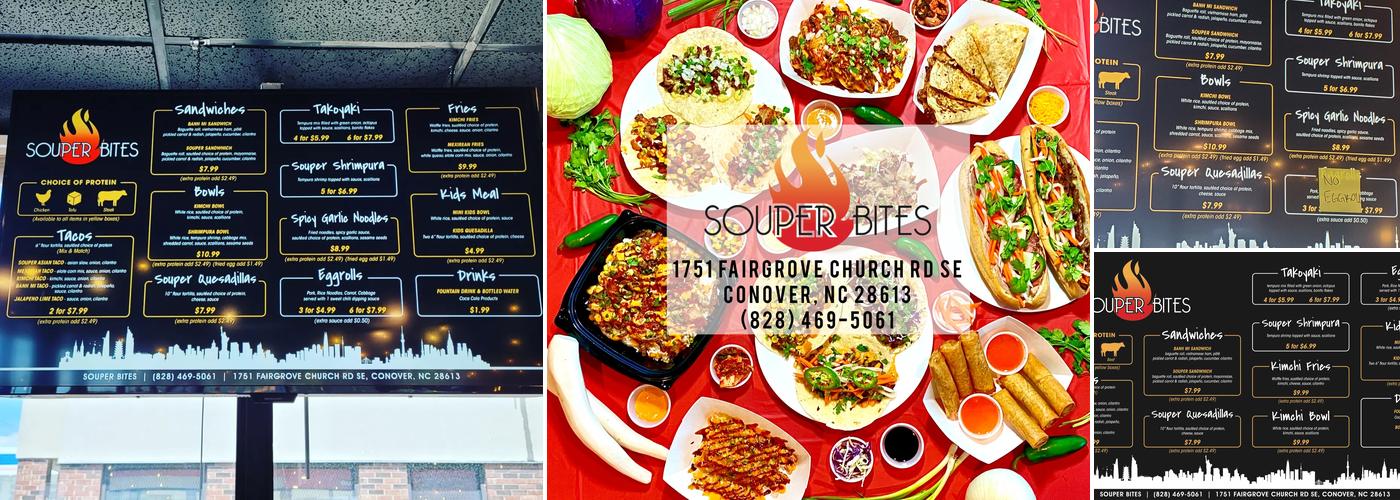 Souper Bites Menu