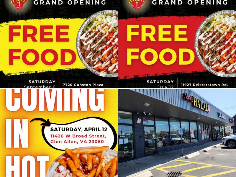 Naz's Halal Food - Cranston 636 Reservoir Ave, Cranston