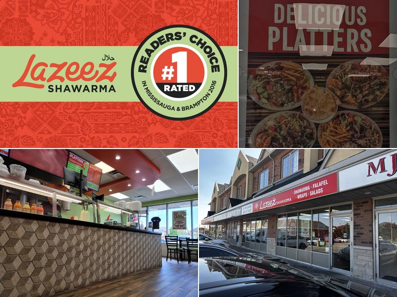 Lazeez Shawarma 9699 Jane St Unit 28, Maple