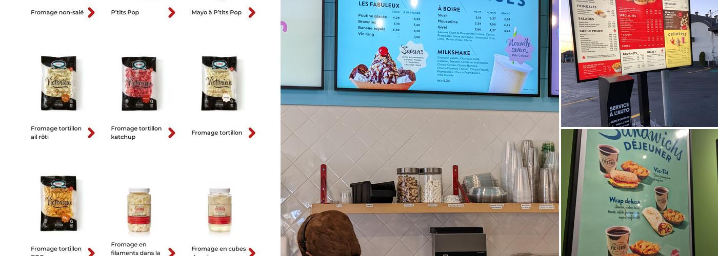 Fromagerie Victoria Menu