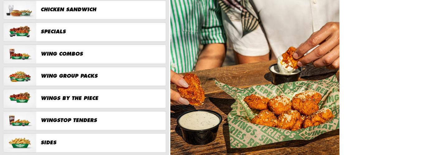 Wingstop Menu