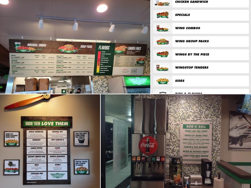Wingstop Menu