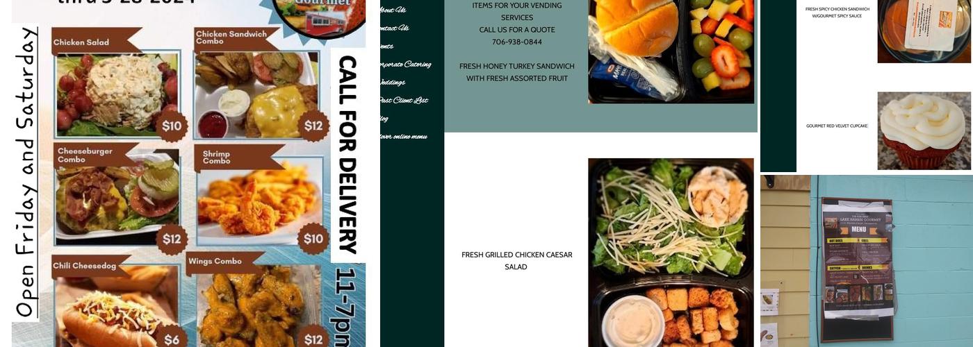 Lake Harbin Gourmet Menu