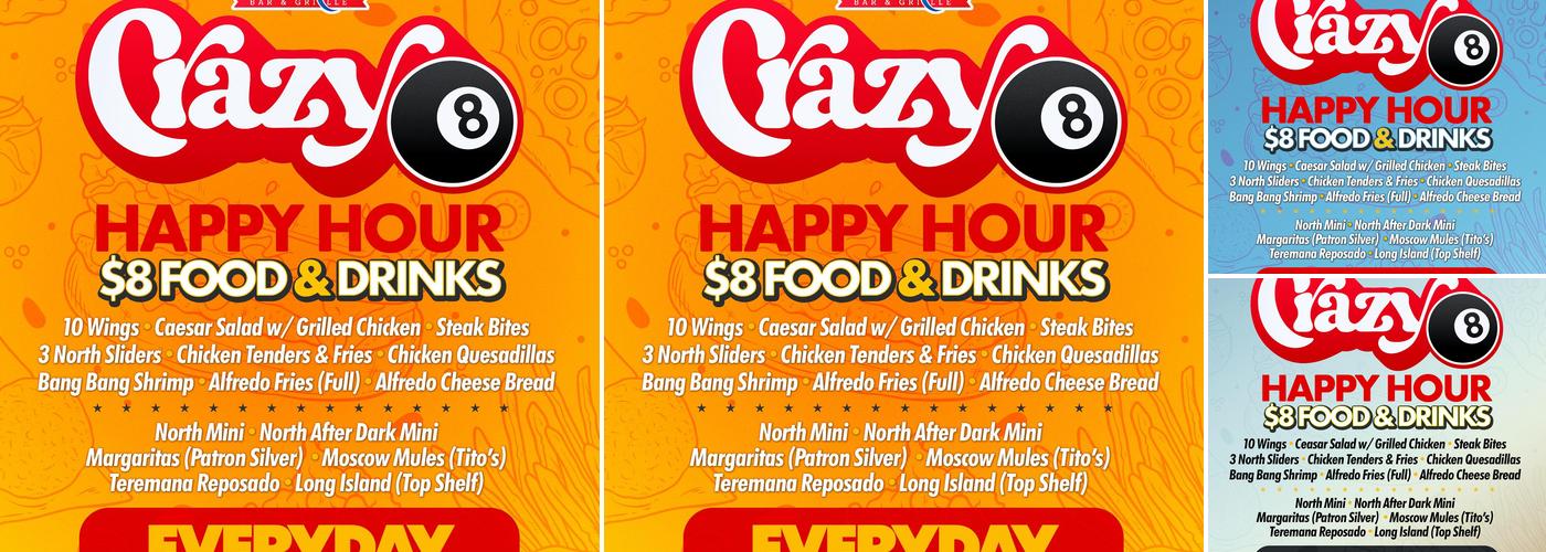 North Bar and Grille Menu