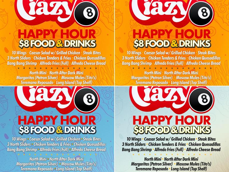 North Bar and Grille Menu