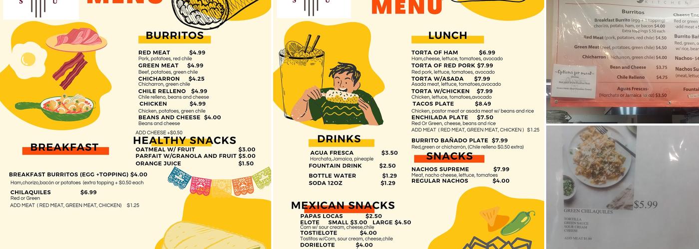 Alma's Kitchen Menu