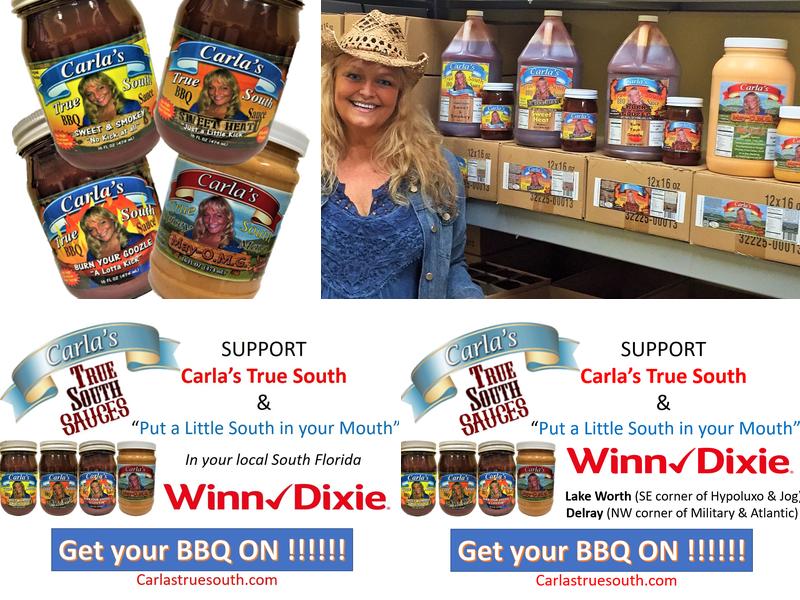 Carla's True South Sauces
