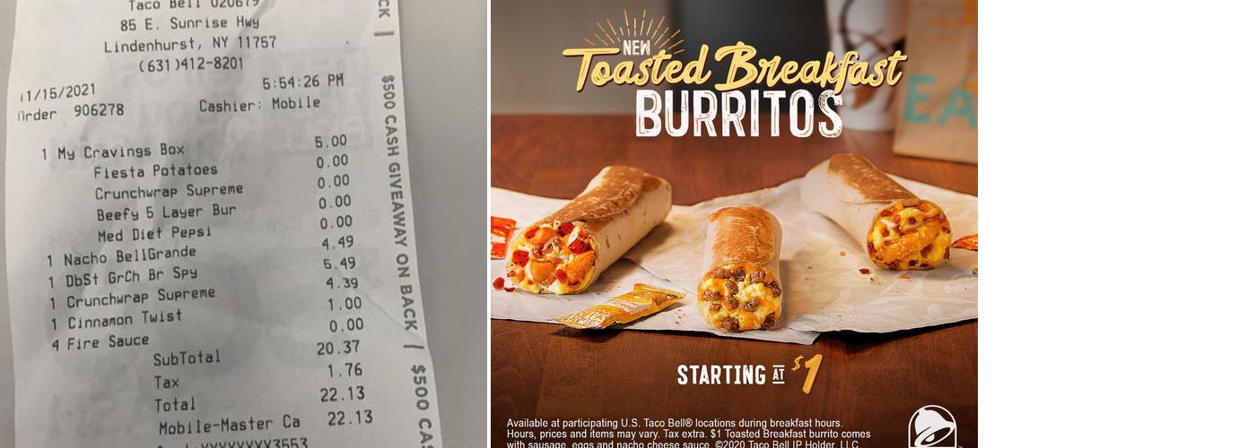 Taco Bell Menu