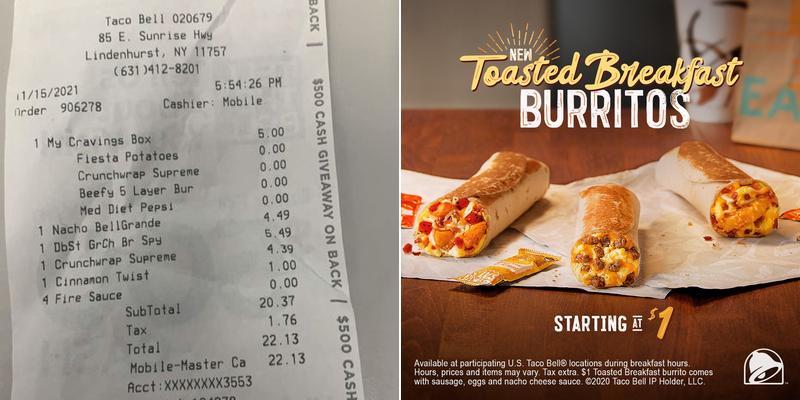 Taco Bell Menu