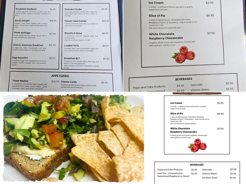 Devils Tower View Cafe Menu