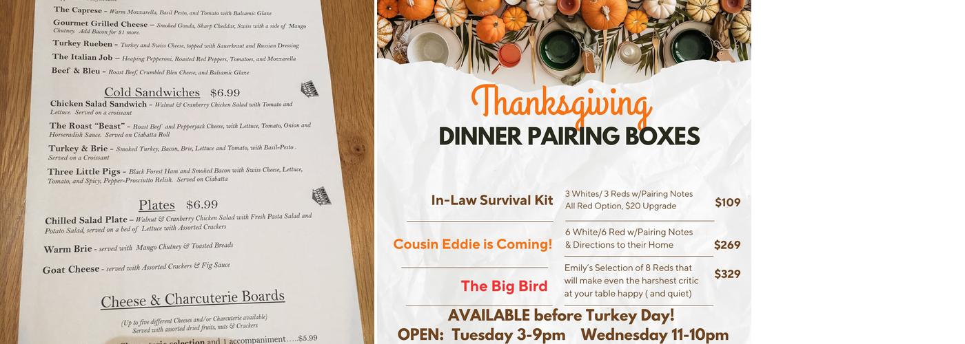 Haven & Hull Menu