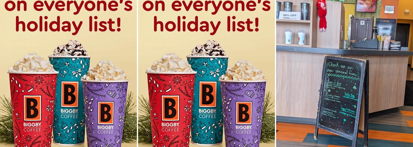BIGGBY Coffee Menu