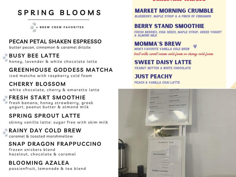 Wild Brew Menu