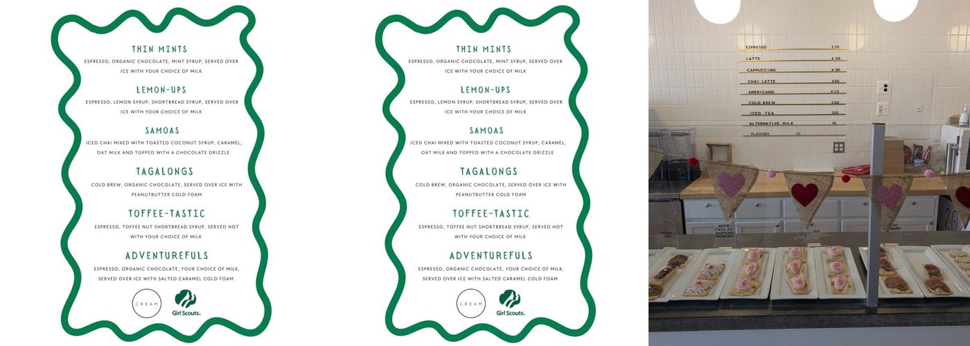 CREAM Menu