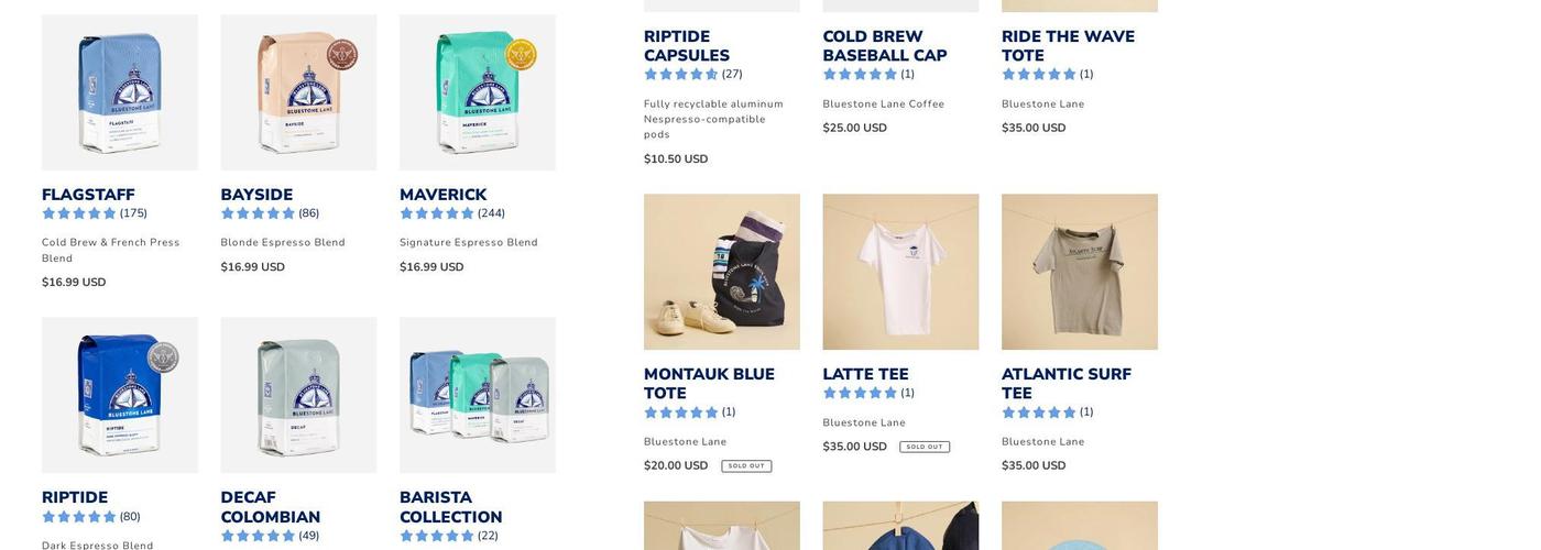 Bluestone Lane Walnut Street Café Menu