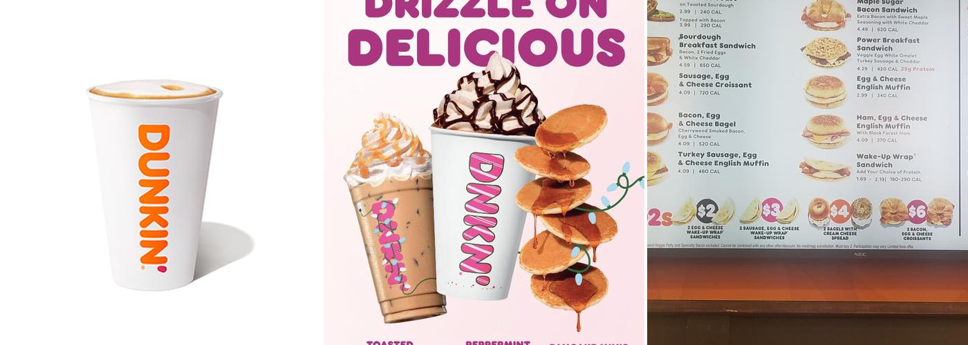Dunkin' Menu