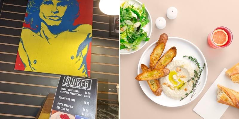 Bunker Performance Lounge and Cafe Menu