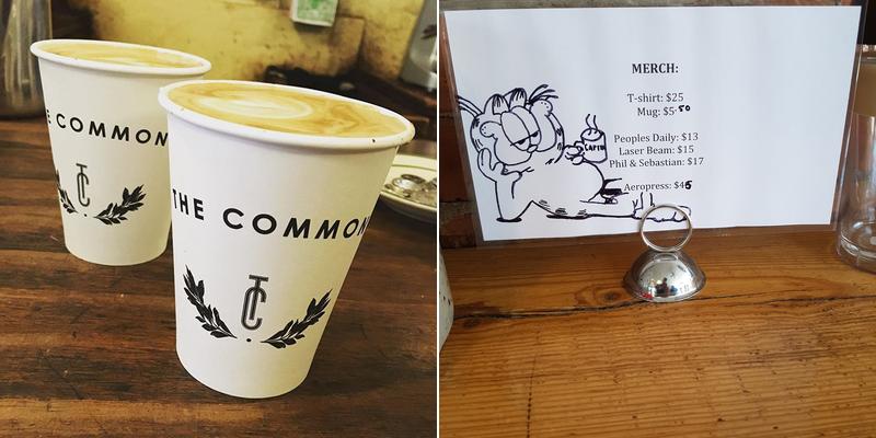 The Common Espresso Bar Menu