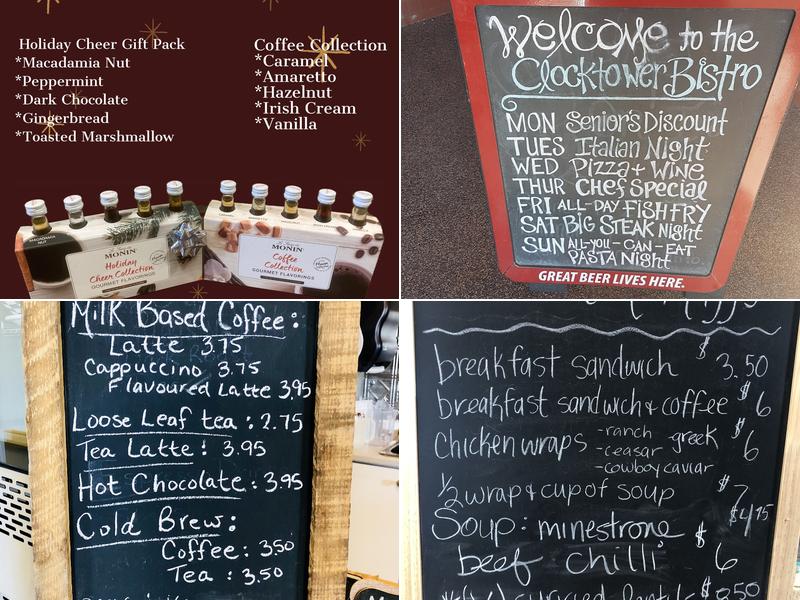 Muggs Coffee & Clay Menu