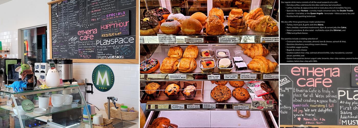 Etheria Cafe Menu
