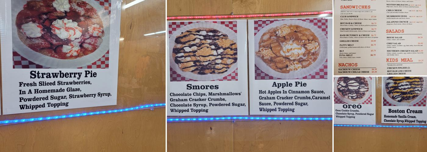75 Cafe Menu