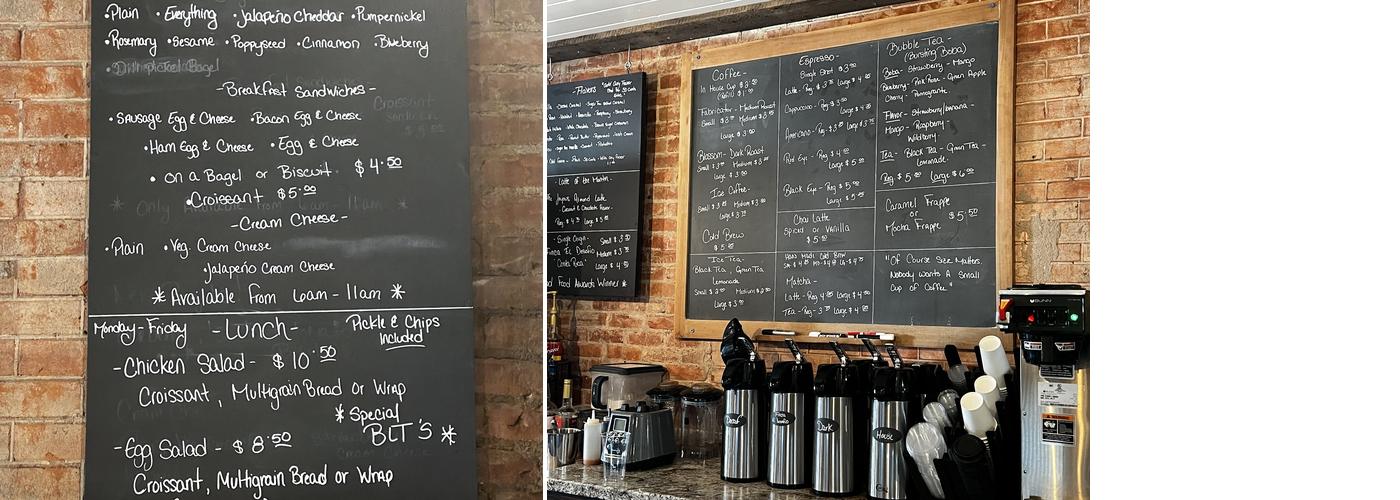 The Coffee Pot Café Menu