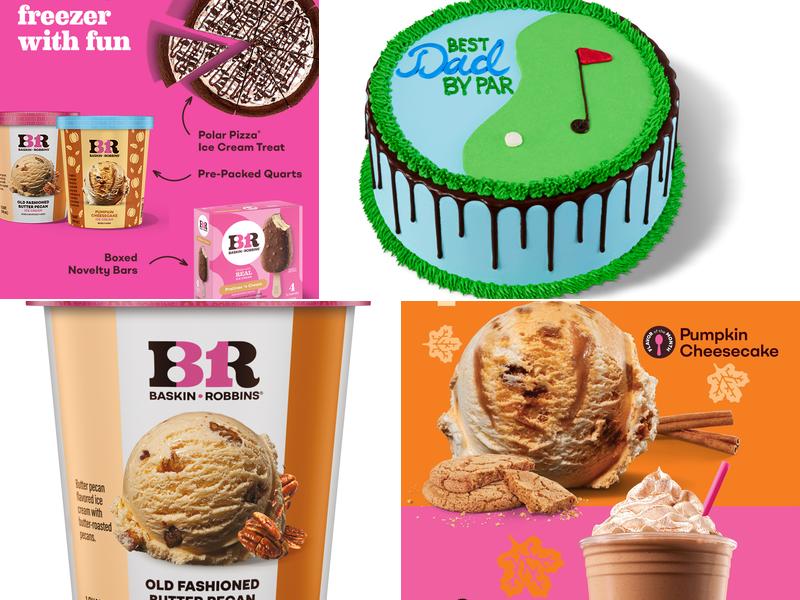 Baskin-Robbins Menu