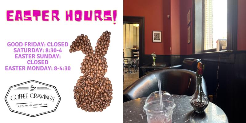 Coffee Cravings Menu