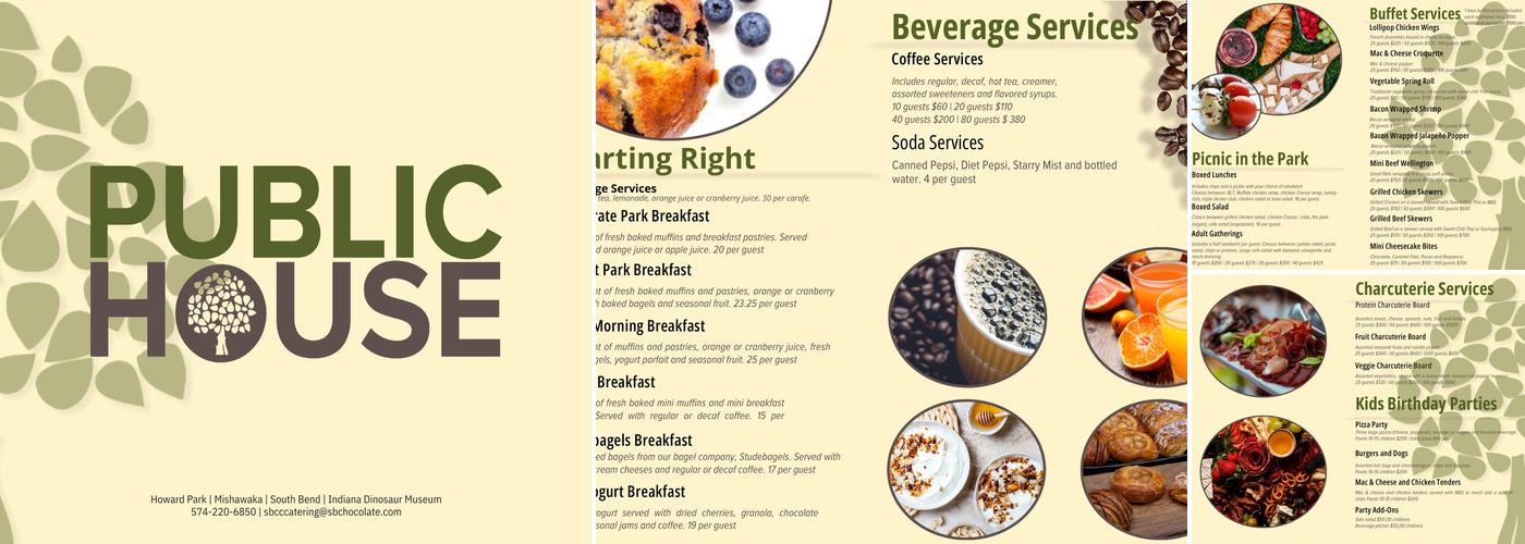 South Bend Public House Menu