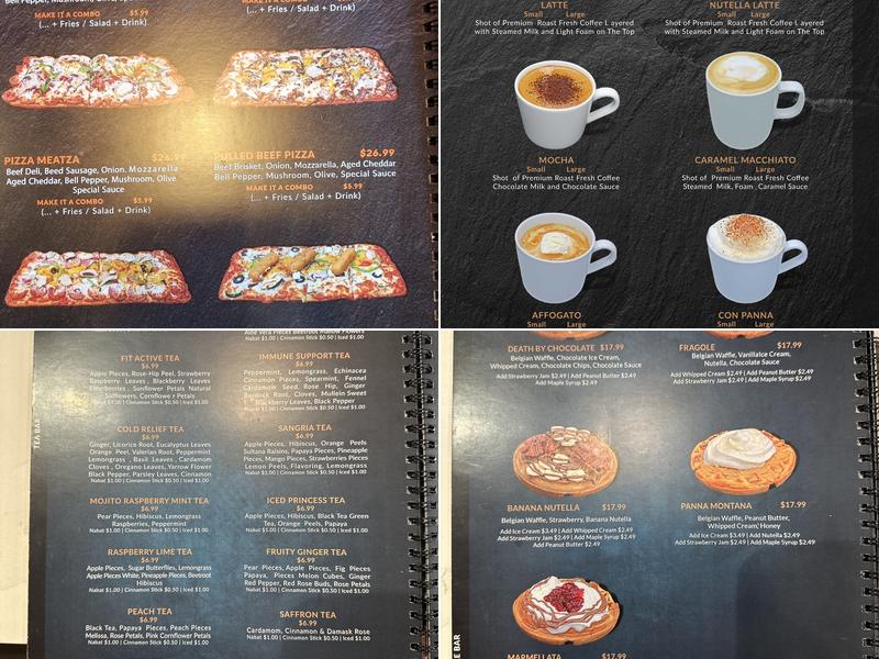 Gate Cafe Menu