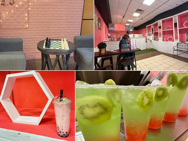 Pink Kettle Salmon Run Mall Loop W, Watertown