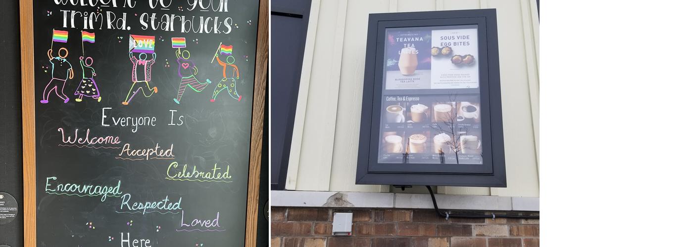 Starbucks Menu
