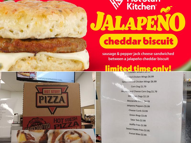 Hot Stuff Pizza Menu