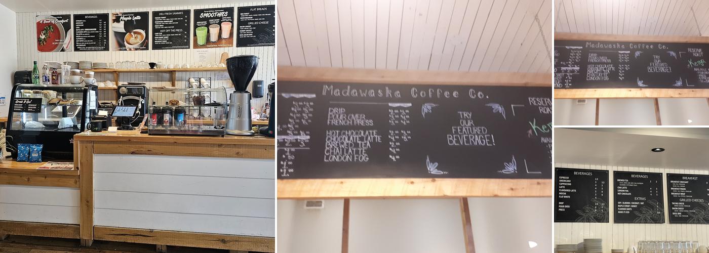Madawaska Coffee Co. Cafe Menu