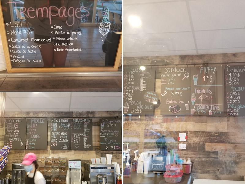 Café, Crèmerie Diapason Menu