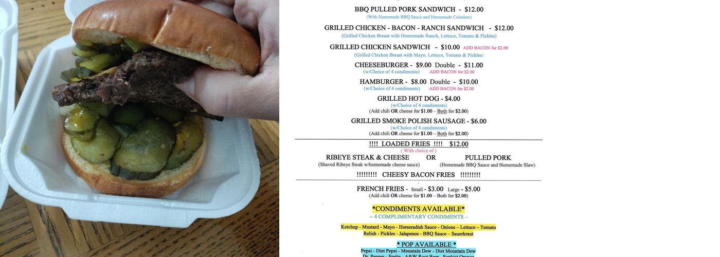 R & T Colossal Kitchen Menu