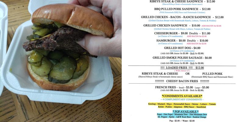 R & T Colossal Kitchen Menu