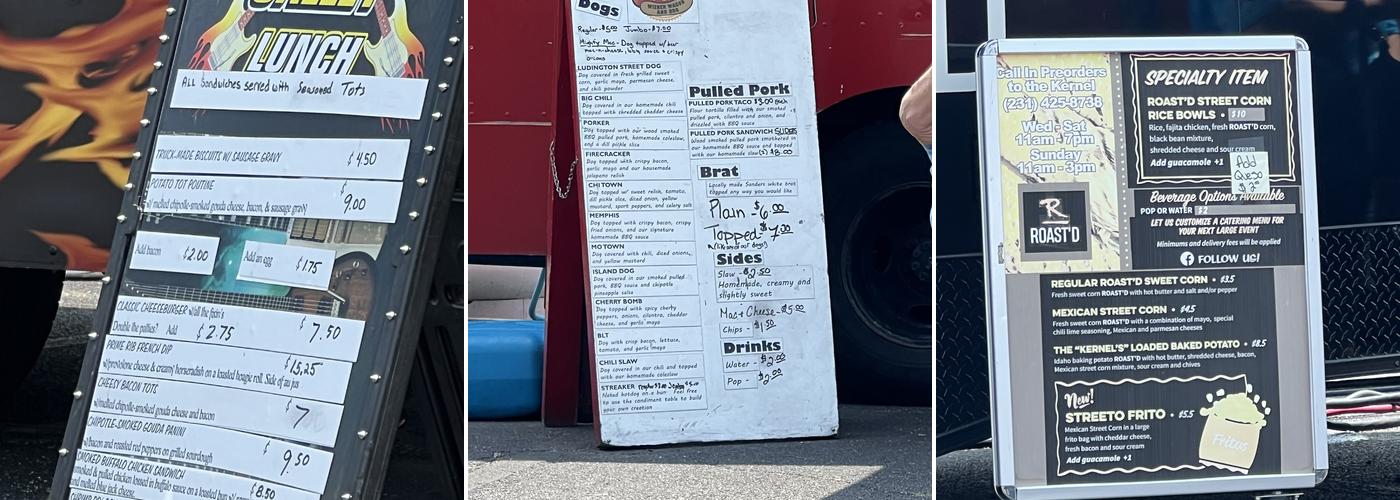 Roast'D Menu
