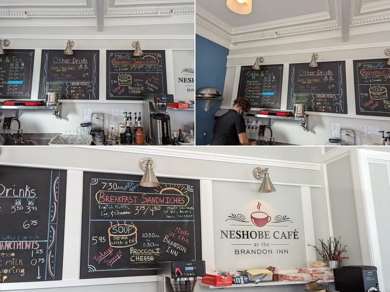 Neshobe Cafe Menu