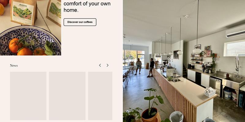 Ditchfield microtorréfacteur Menu